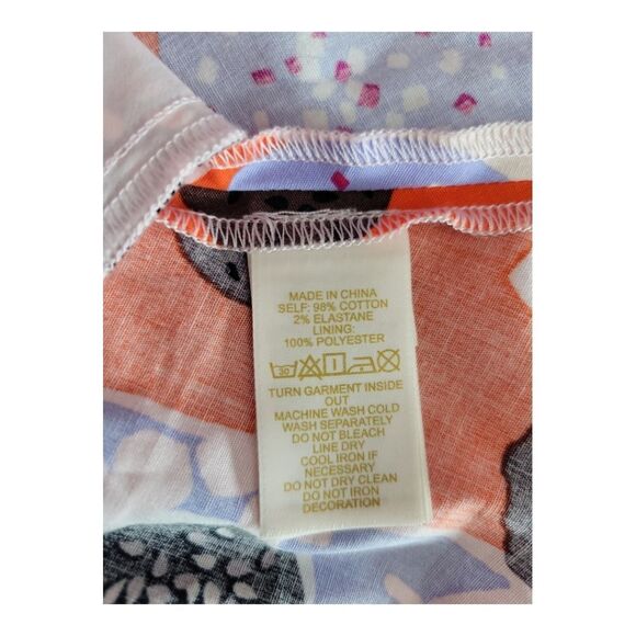 Kate Spade Skirt The Rules Graphic Sweets Pleated Skirt Girls Size 10 - Picture 6 of 6